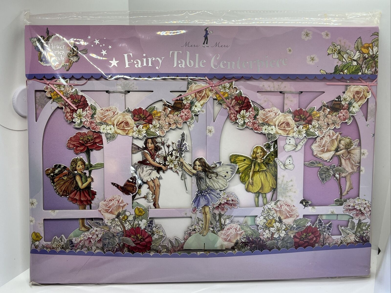 Flower Fairies Friends Fairy Table Centerpiece Easy To Assemble England 2010 NEW