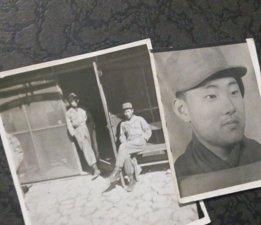 Vintage Original WWII Captured Japanese Prisoner of War PoW Photo Japan
