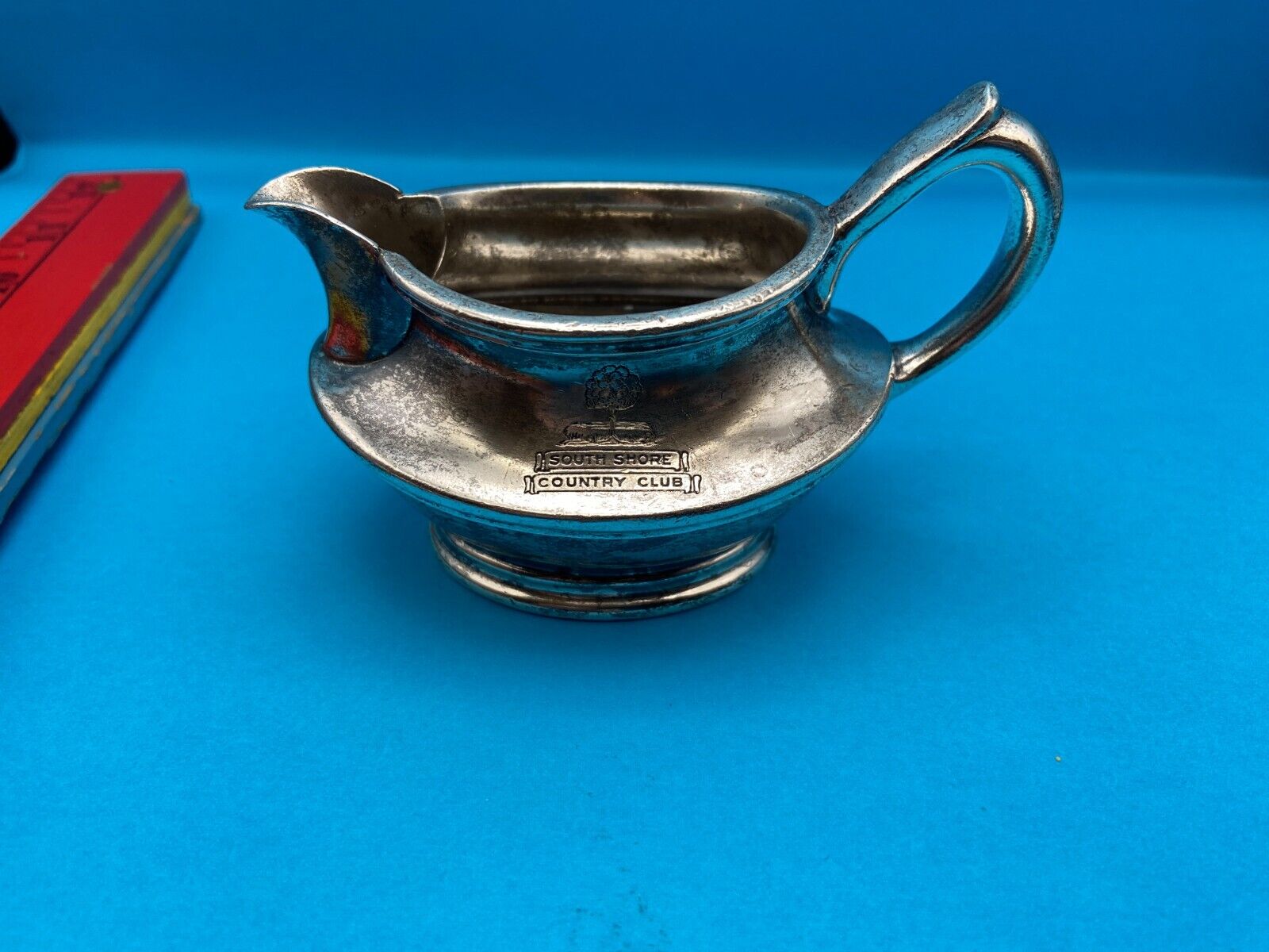 South Shore Country Club Reed & Barton Soldered Silver 3 Oz Creamer 402