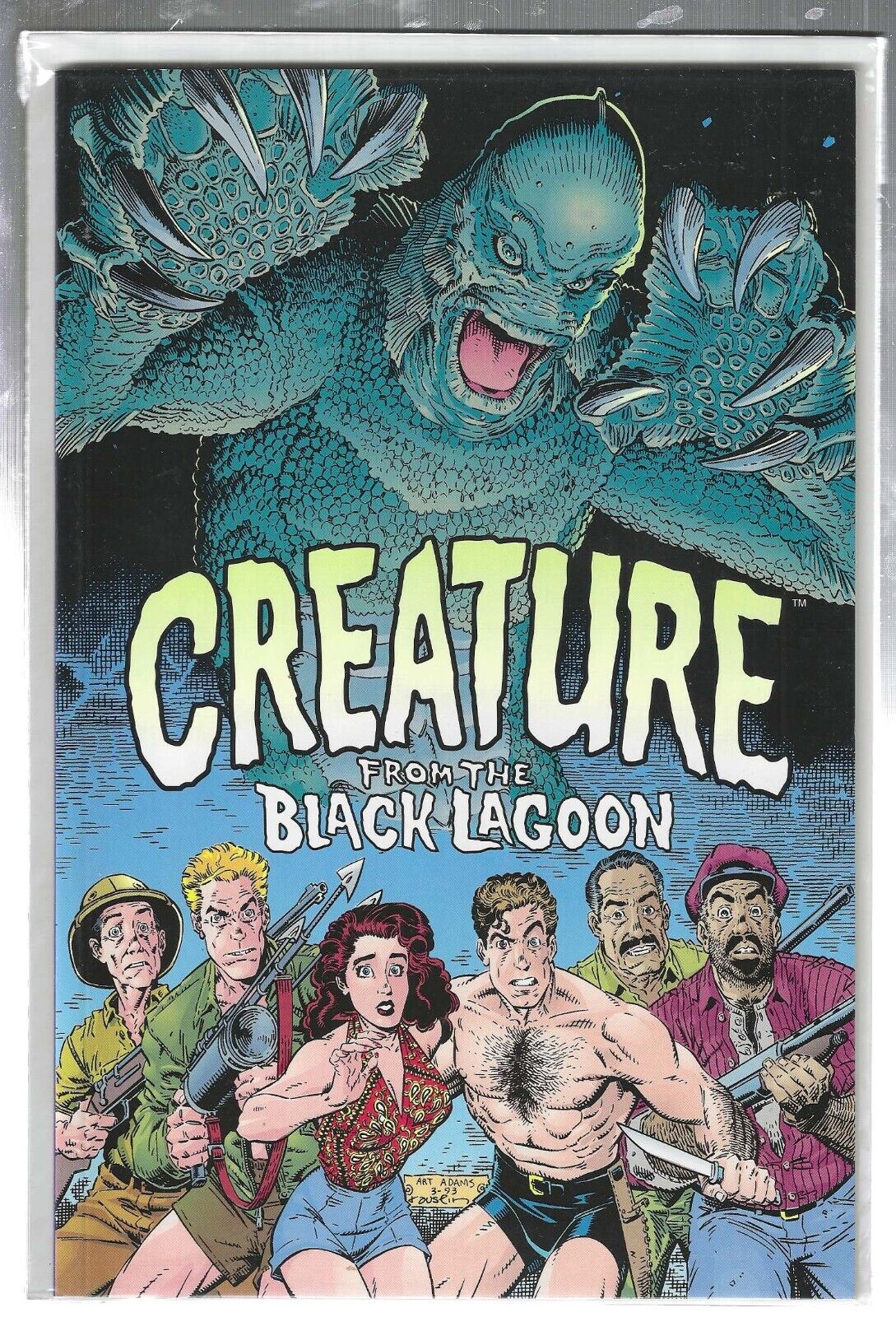 Universal Monsters Creature From The Black Lagoon Art Adams Dark Horse 1993 NM+