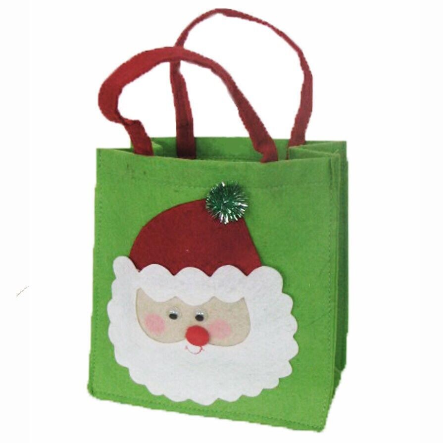 Charming Felted  Christmas Santa Claus Bag 8\