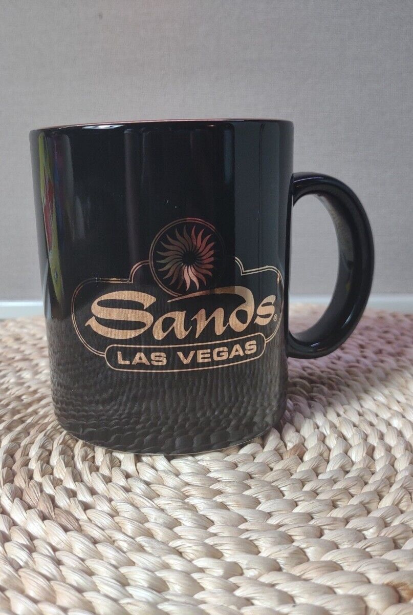 Sands Hotel & Casino Mug Black Las Vegas Nevada