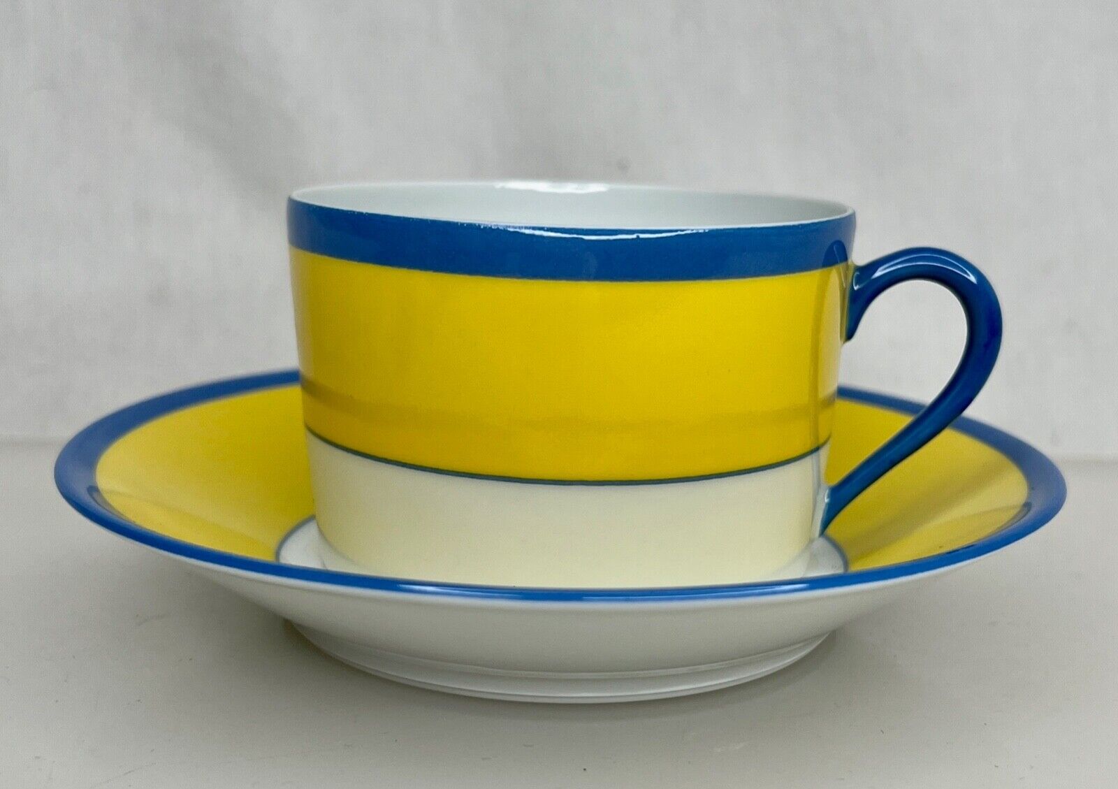 Ch Field Haviland Limoges Monet Flat Cup & Saucer - 89614