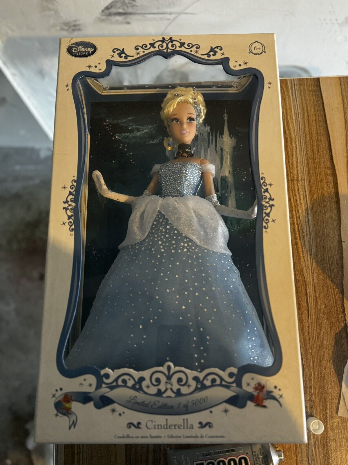 Disney Store Limited Edition Cinderella Doll 17” 1 out of 5000 (RARE)