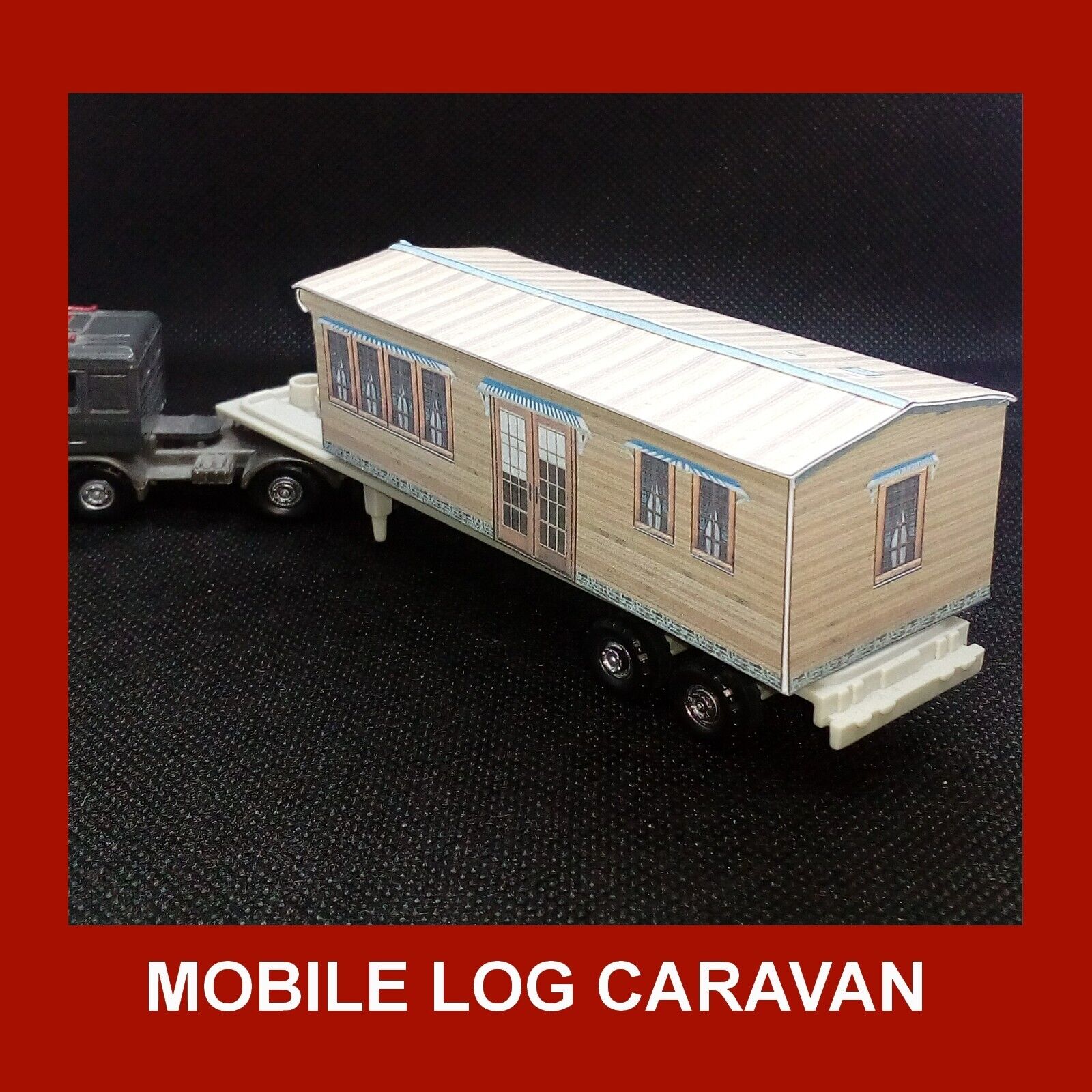 Caravan Static Home Containers x 3 OO Gauge 1:76