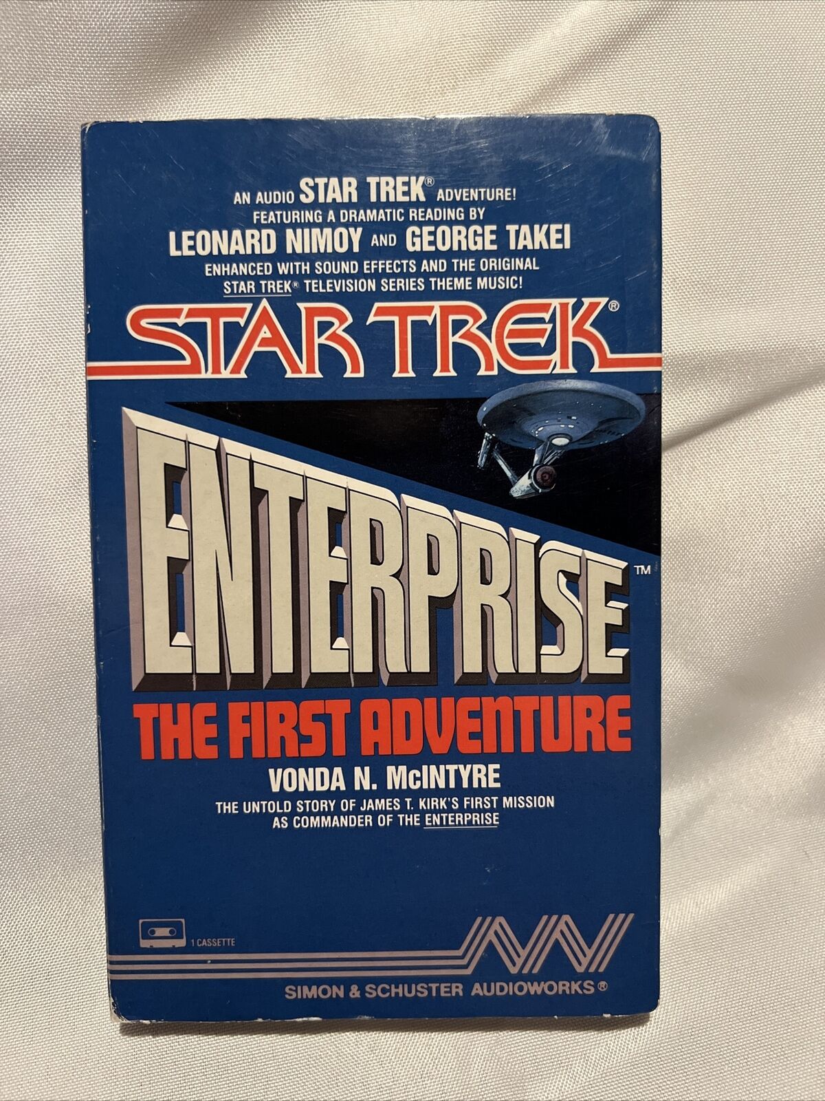 Star Trek Enterprise First Adventure with Lenard Nimoy & George Takei B25, Rare