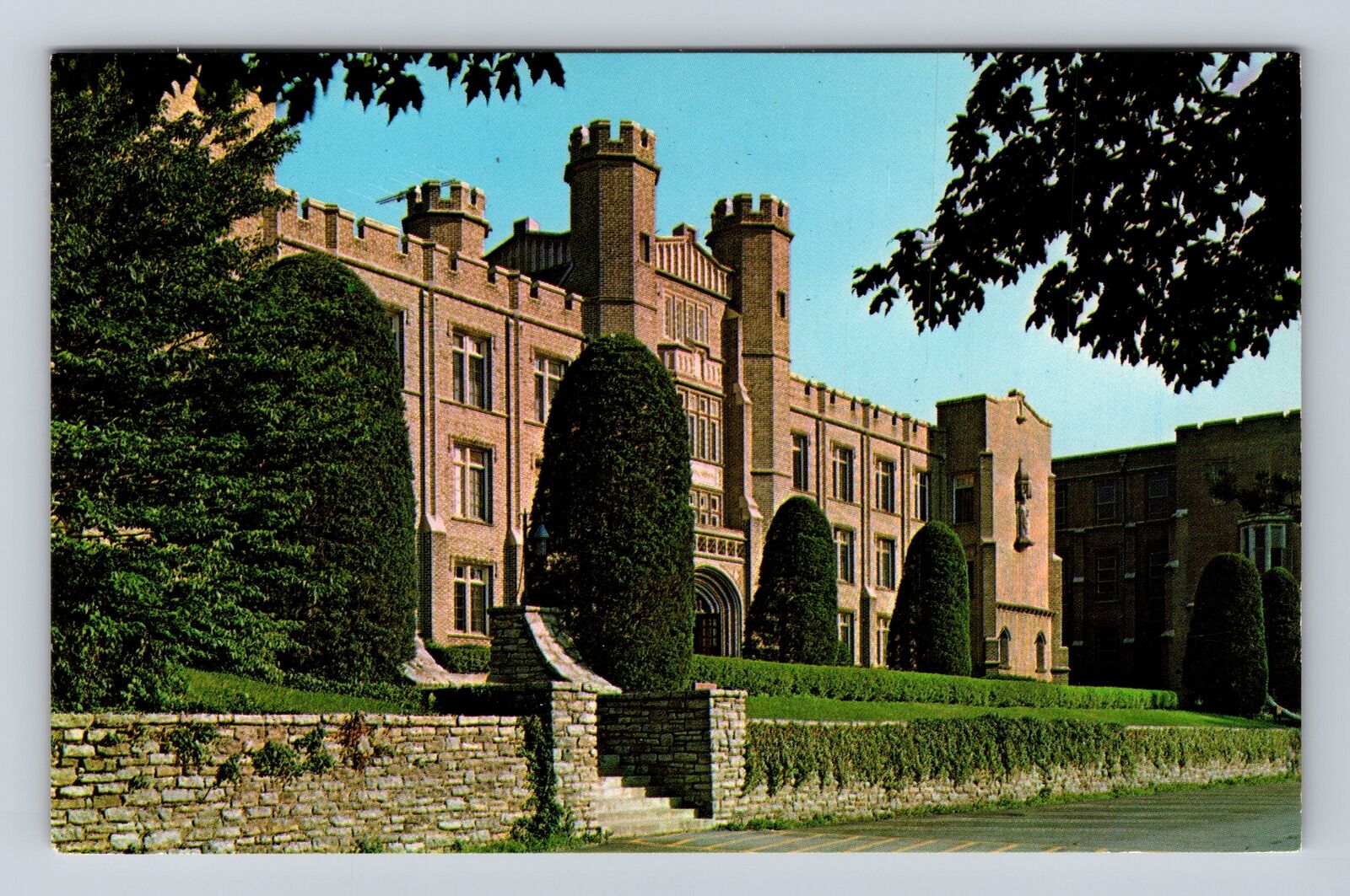 Cincinnati OH-Ohio, Xavier University, 1920 Hinkle Hall, Vintage Postcard