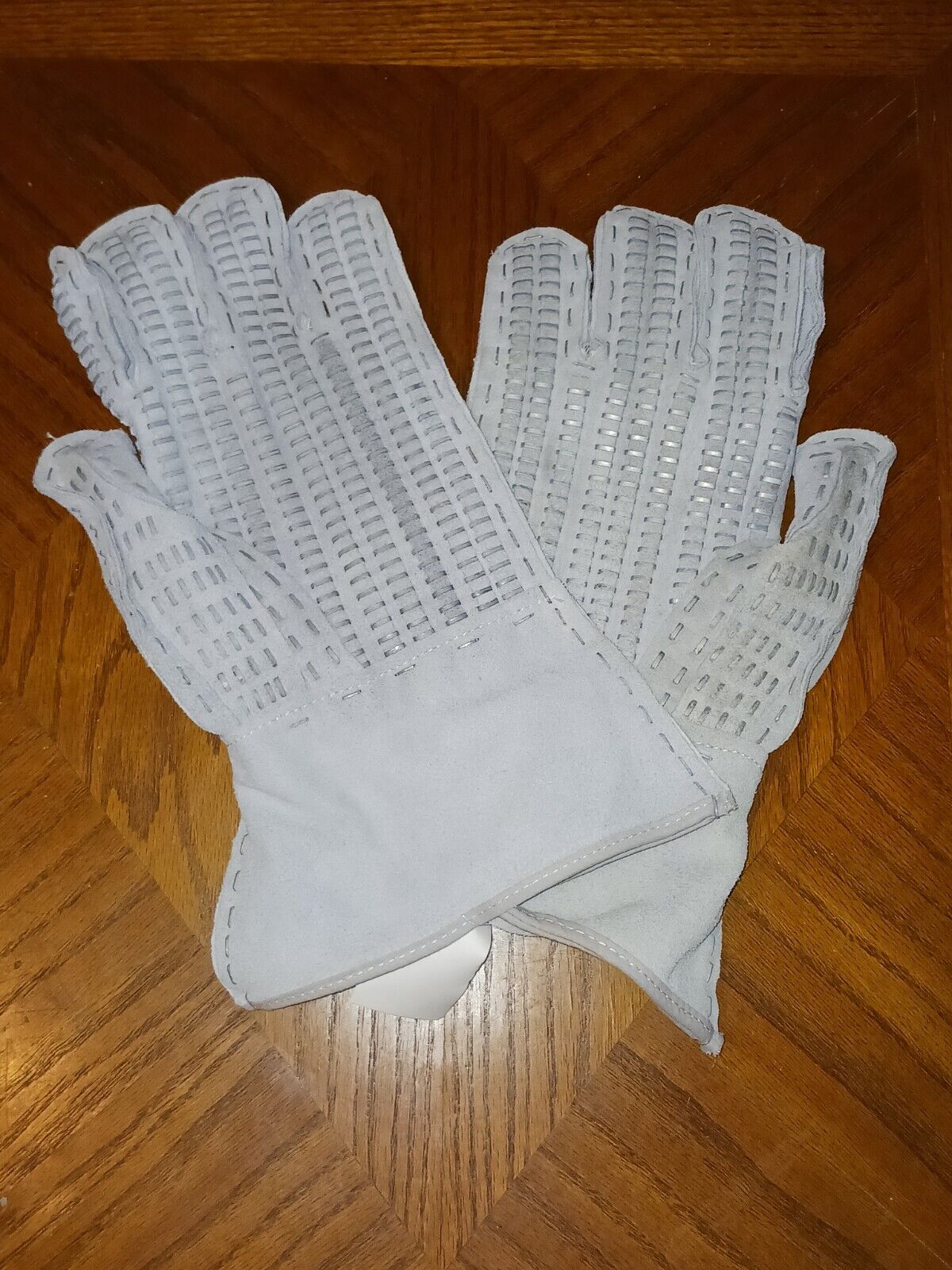 New US Military Barb Razor Concertina Wire Leather Handling Gloves