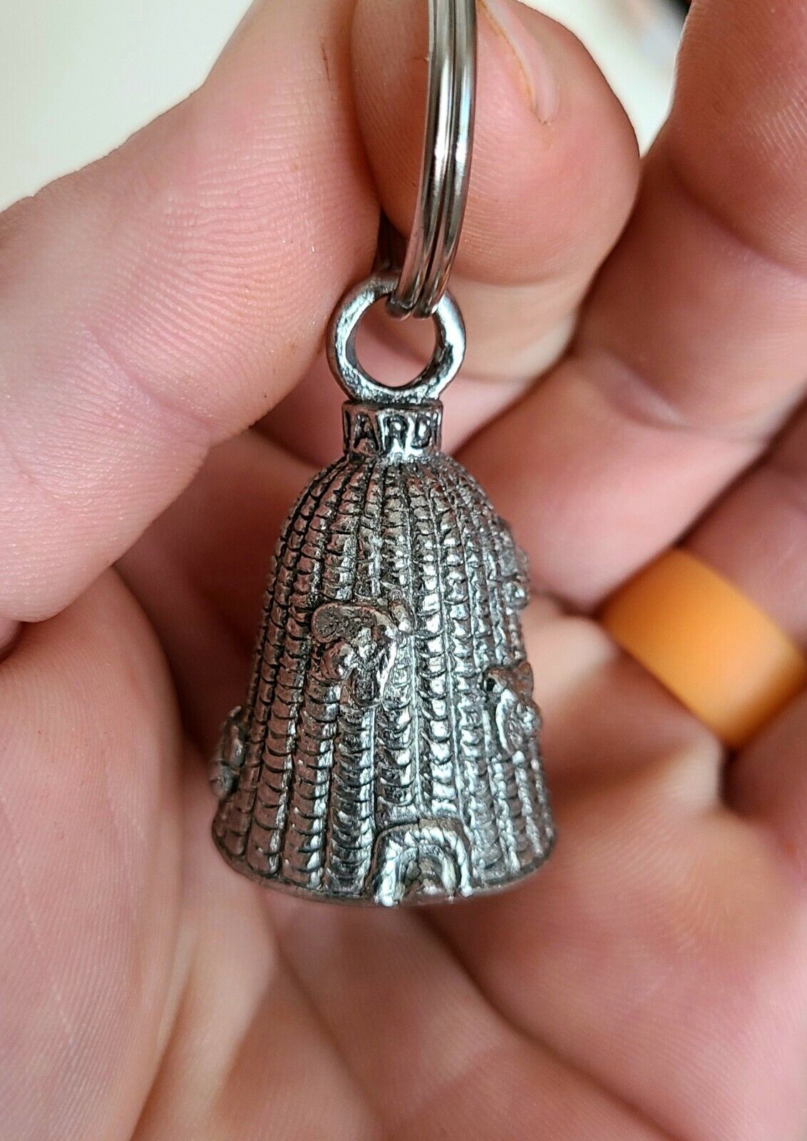 BEE SKEP GUARDIAN BELL GOOD LUCK GIFT SET Keychain Lucky Charm under $20 keeper