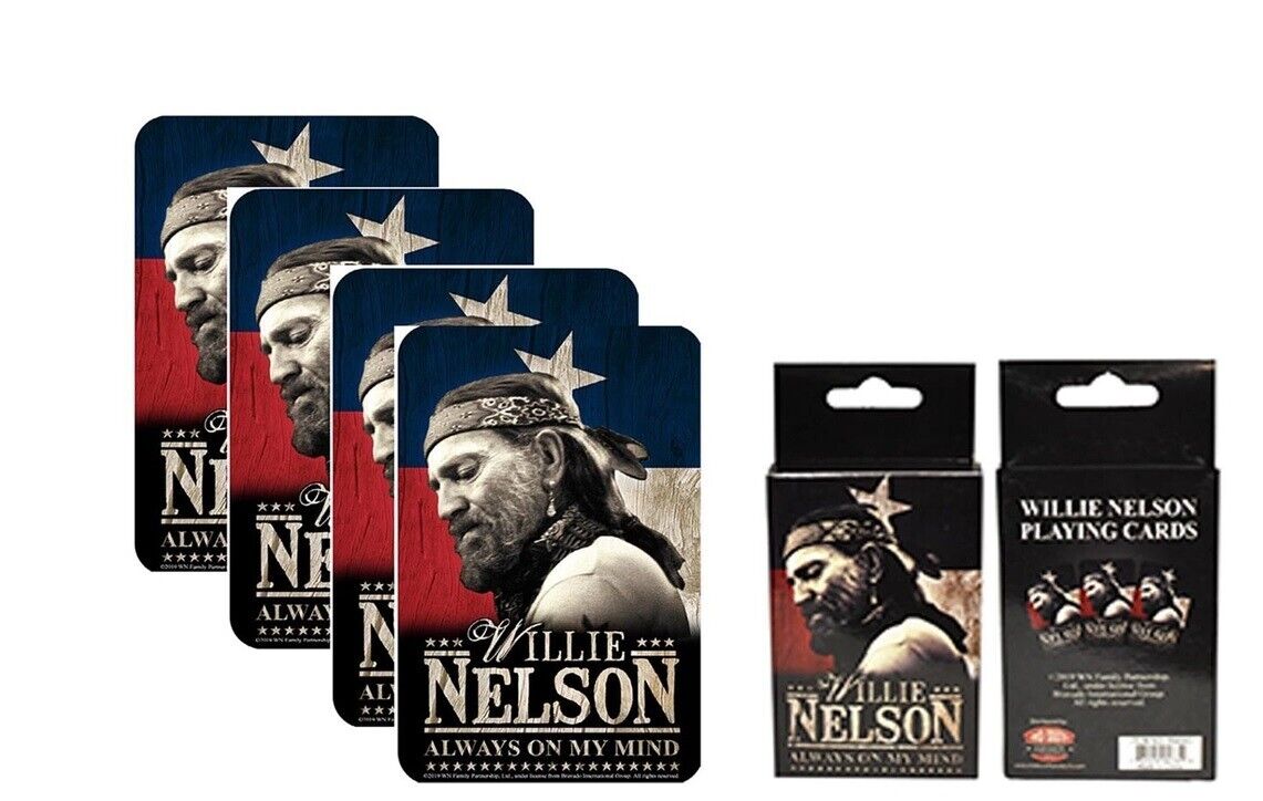 Willie Nelson Always On My Mind Playing Cards  54 different images