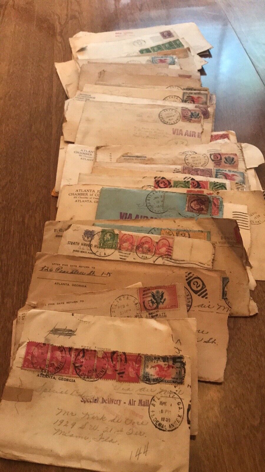 Lot Of Letters And Correspondence Numbering 50