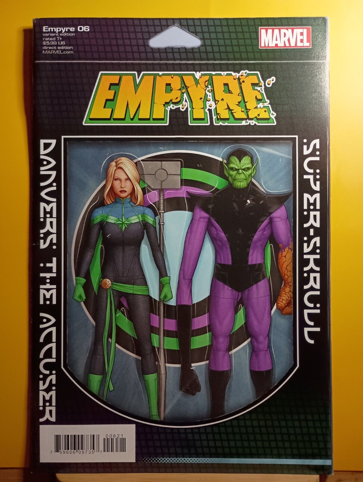 2020 Marvel Comics Empyre 6 John Tyler Christopher Action Figure Cover G Variant
