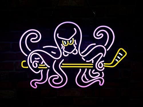 New Detroit Red Wings Octopus Hockey Neon Light Sign 24\