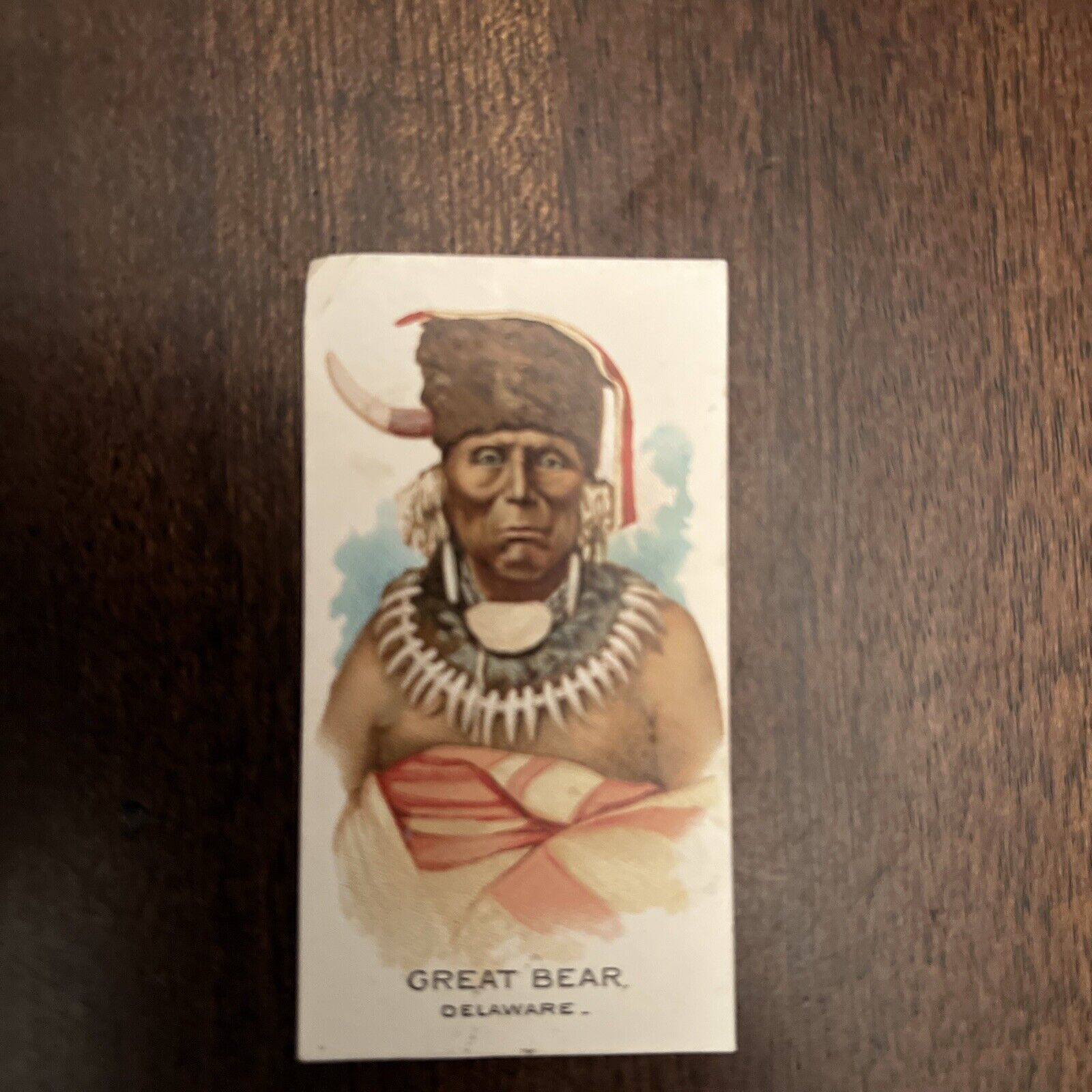 1888 N2 Allen & Ginter Great Bear American Indian Chiefs