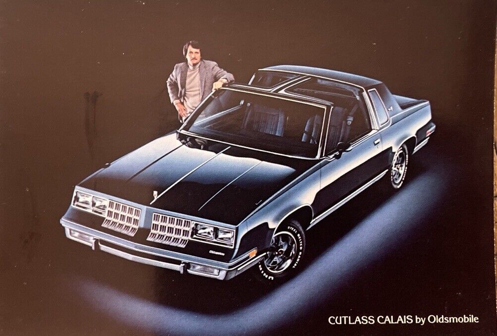 1982 Cutlass Calais Advertising Postcard Riggs Olds Redwood City CA