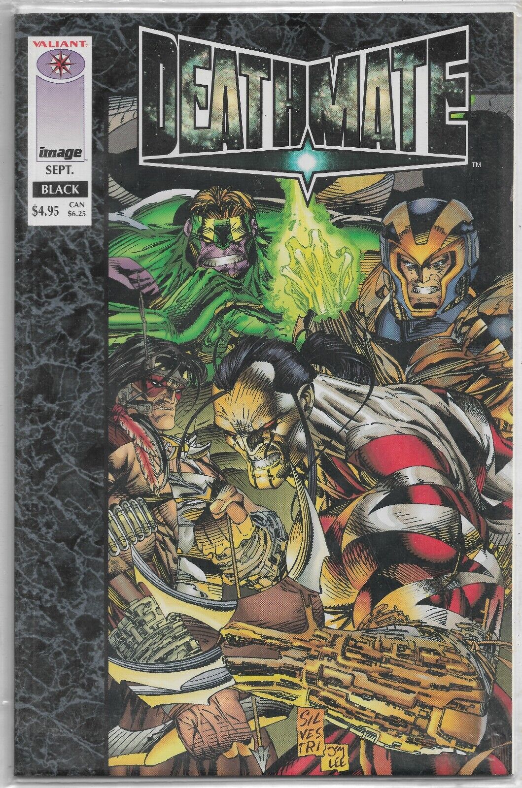 DEATHMATE #Black- 1993 Image Valiant Comics 1st Full App of Gen 13