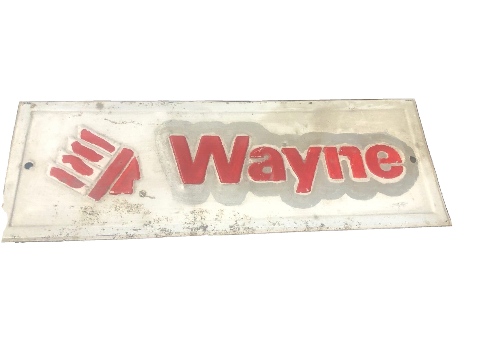 Vintage Original Wayne Corporation Company w/logo Richmond Indiana  Metal Sign