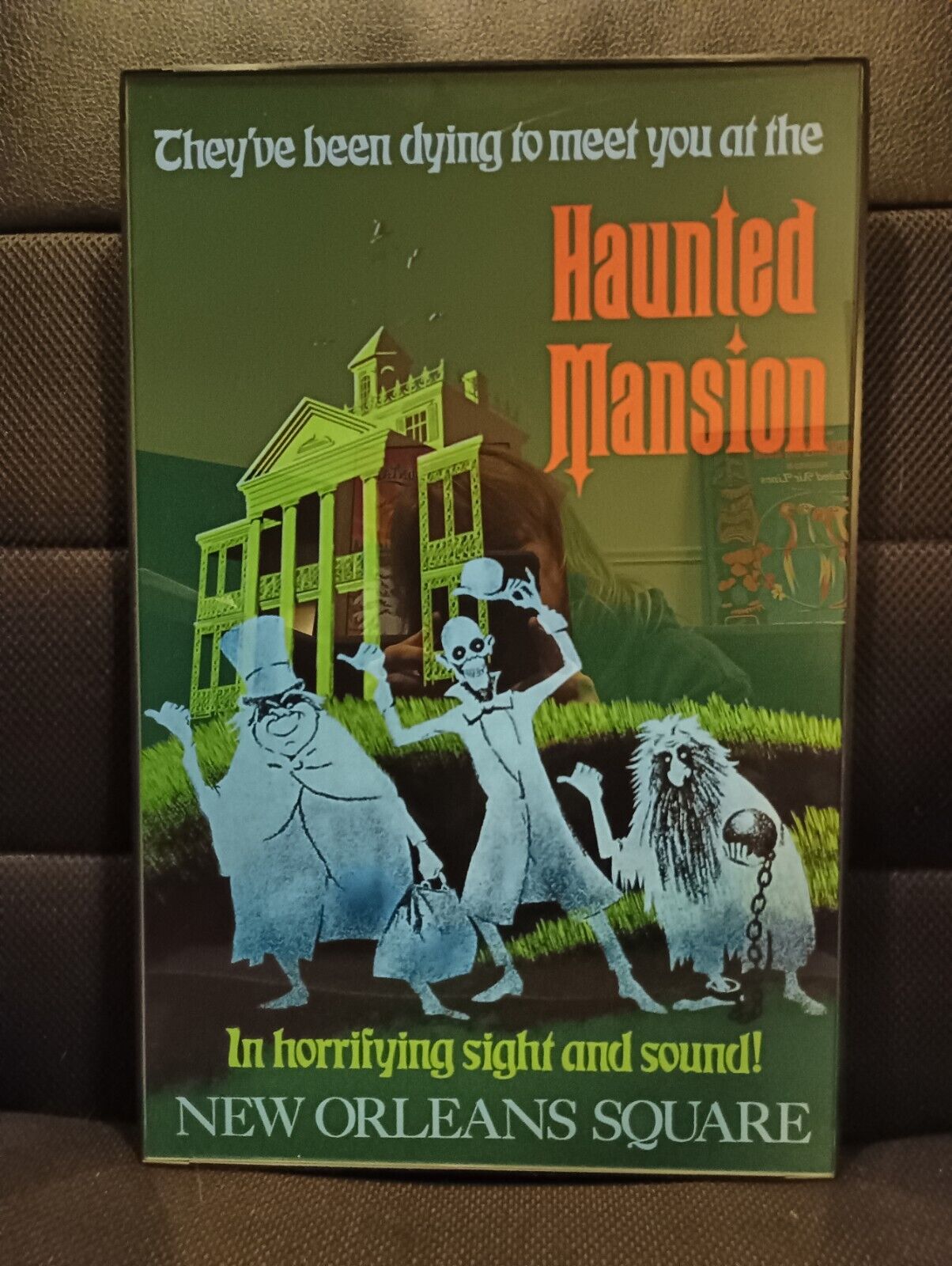 Framed Disney Haunted Mansion Poster