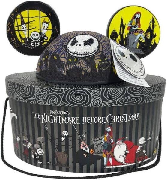 Mickey Mouse Ears -  Nightmare Before Christmas SUPER RARE Limited Edition 1,250