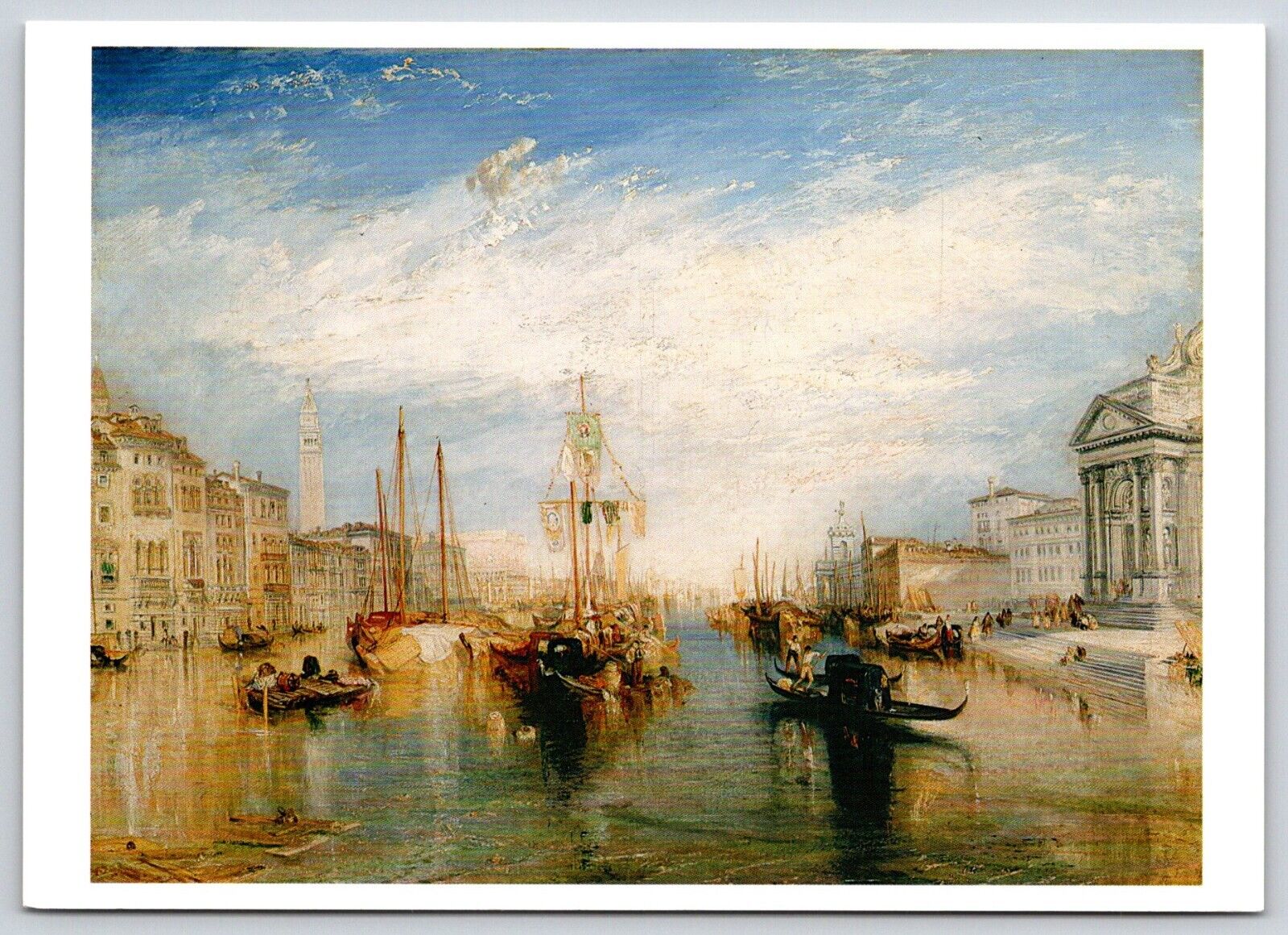 Postcard Art Joseph Mallord William Turner The Grand Canal Venice 