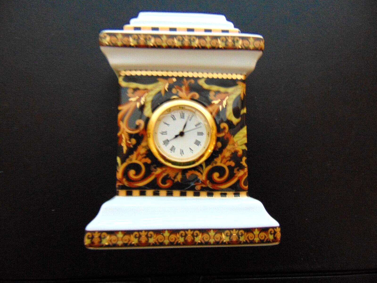 Versace by Rosenthal Miniture Clock