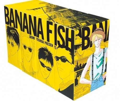 BANANA FISH Reprint BOX Anime Comic Book Complete Set Box Akimi Yoshida Japanese