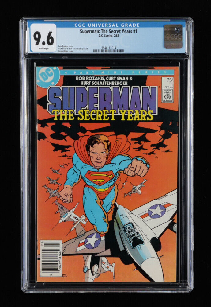 RARE 1985 Superman: The Secret Years #1 D.C. Comic Book CGC 9.6 LOW POPULATION