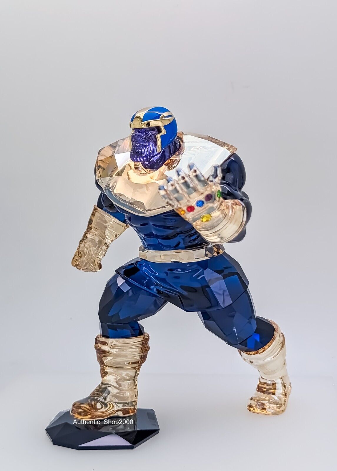 New 100% SWAROVSKI Brand Marvel Thanos Crystal Figurine Display in Box 5677297