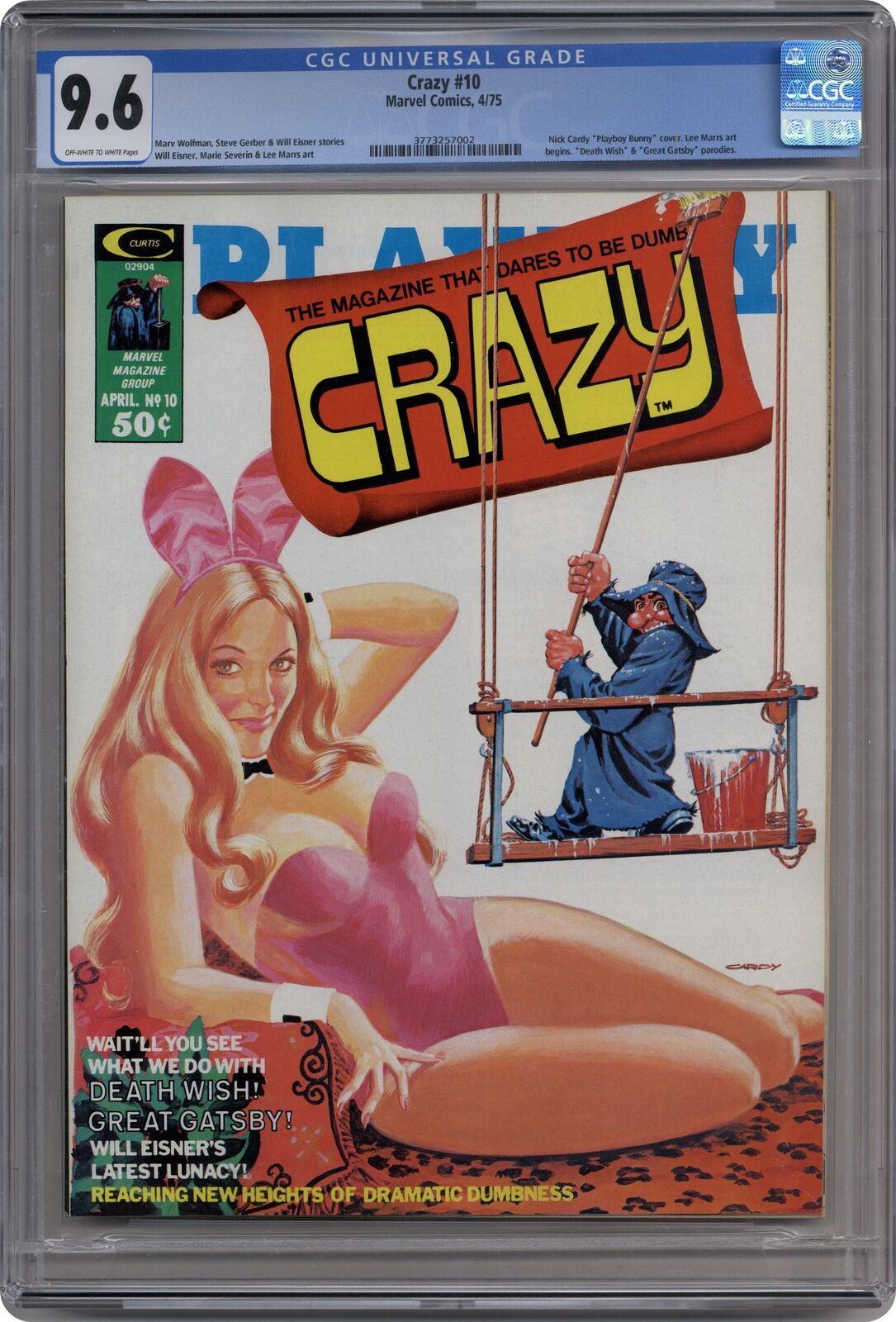 Crazy Magazine #10 CGC 9.6 1975 3773257002