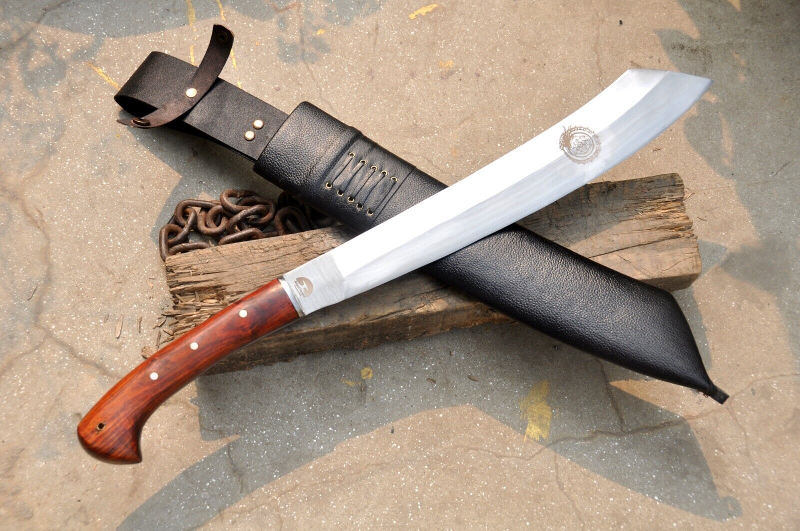 16 inches Parang Machete-Large Hunting machete-Junlge , Tactical knife,chopper