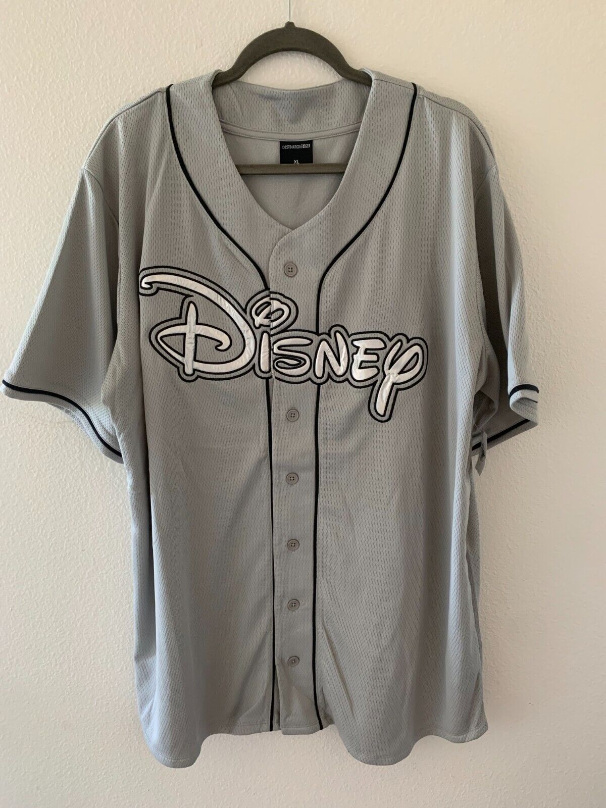 Disney Destination D23 Exclusive Baseball Jersey Size XL NWT LE