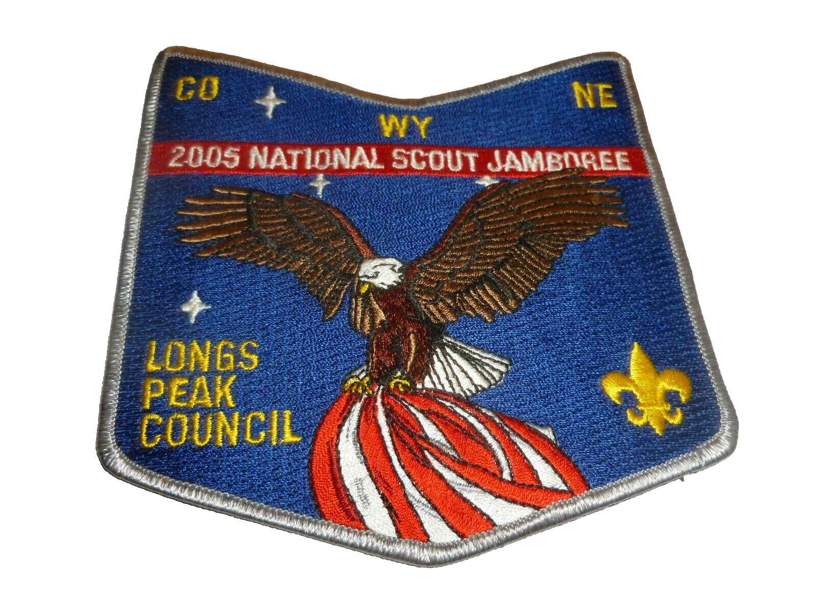 BSA 2005 NATIONAL JAMBOREE LONGS PEAK COUNCIL  Patch