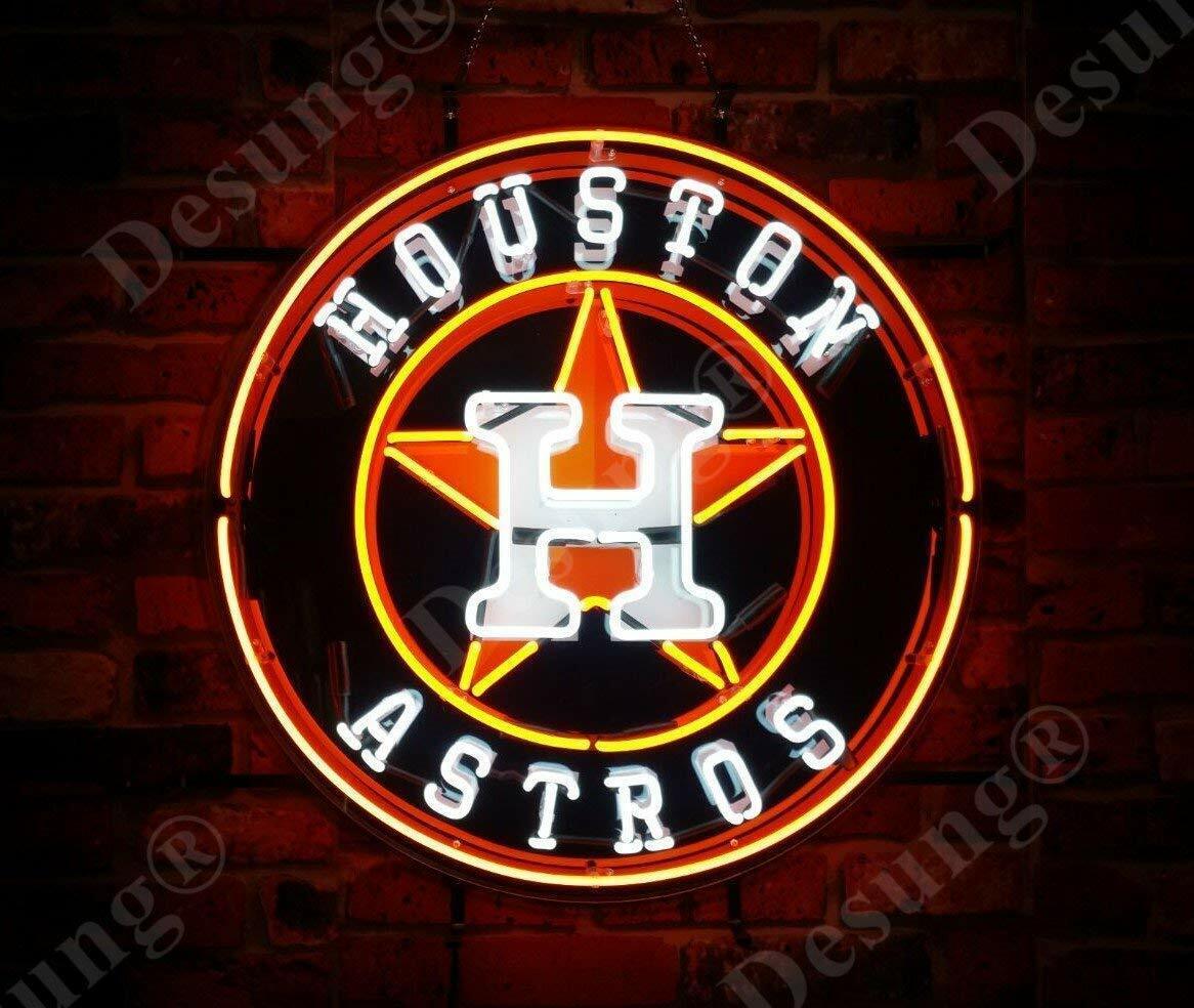 Houston Astros 2017 World Series Champions Neon Light Sign 24