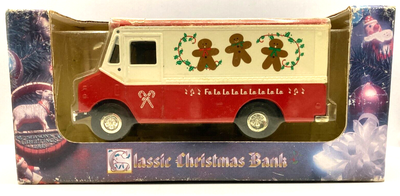 ERTL GRUMMAN STEPVAN BANK  Classical Christmas Bank  Gingerbread   