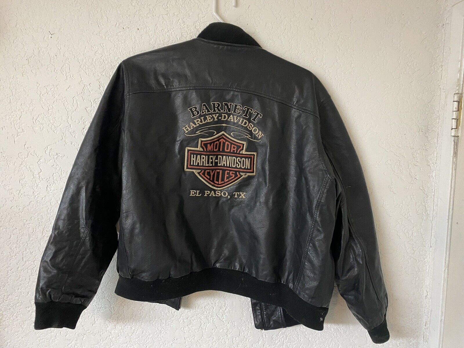 Men’s Large harley davidson leather jacket