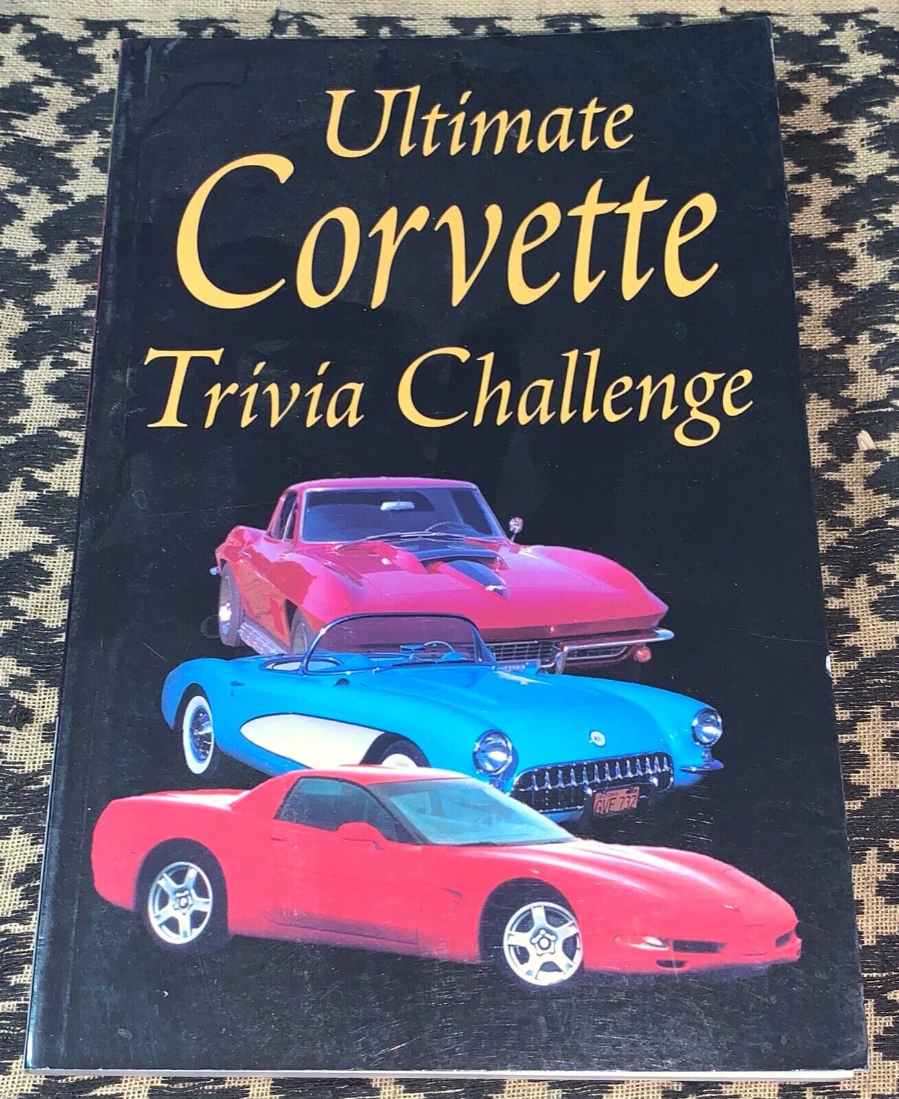 ULTIMATE CORVETTE TRIVIA CHALLENGE By Wallace Wyss FREE USA SHIPPING