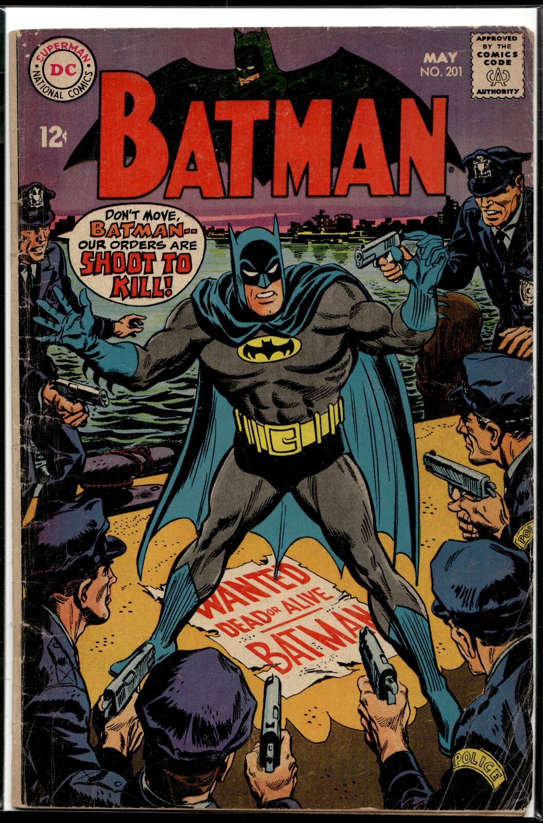 1968 Batman #201 DC Comic