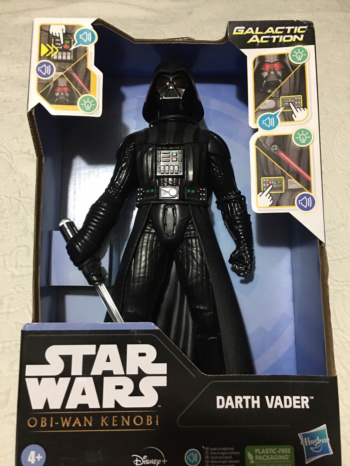 Star Wars Obi Wan Lenovo Dearth Vader Electronic Action Figure
