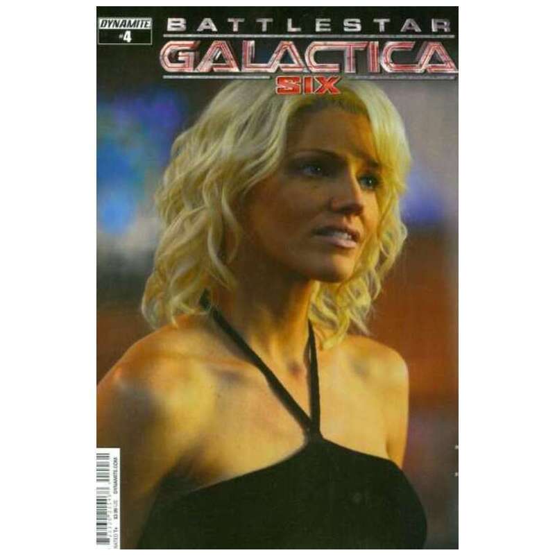 Battlestar Galactica: Six #4 Cover 3 in Near Mint condition. Dynamite comics [a{