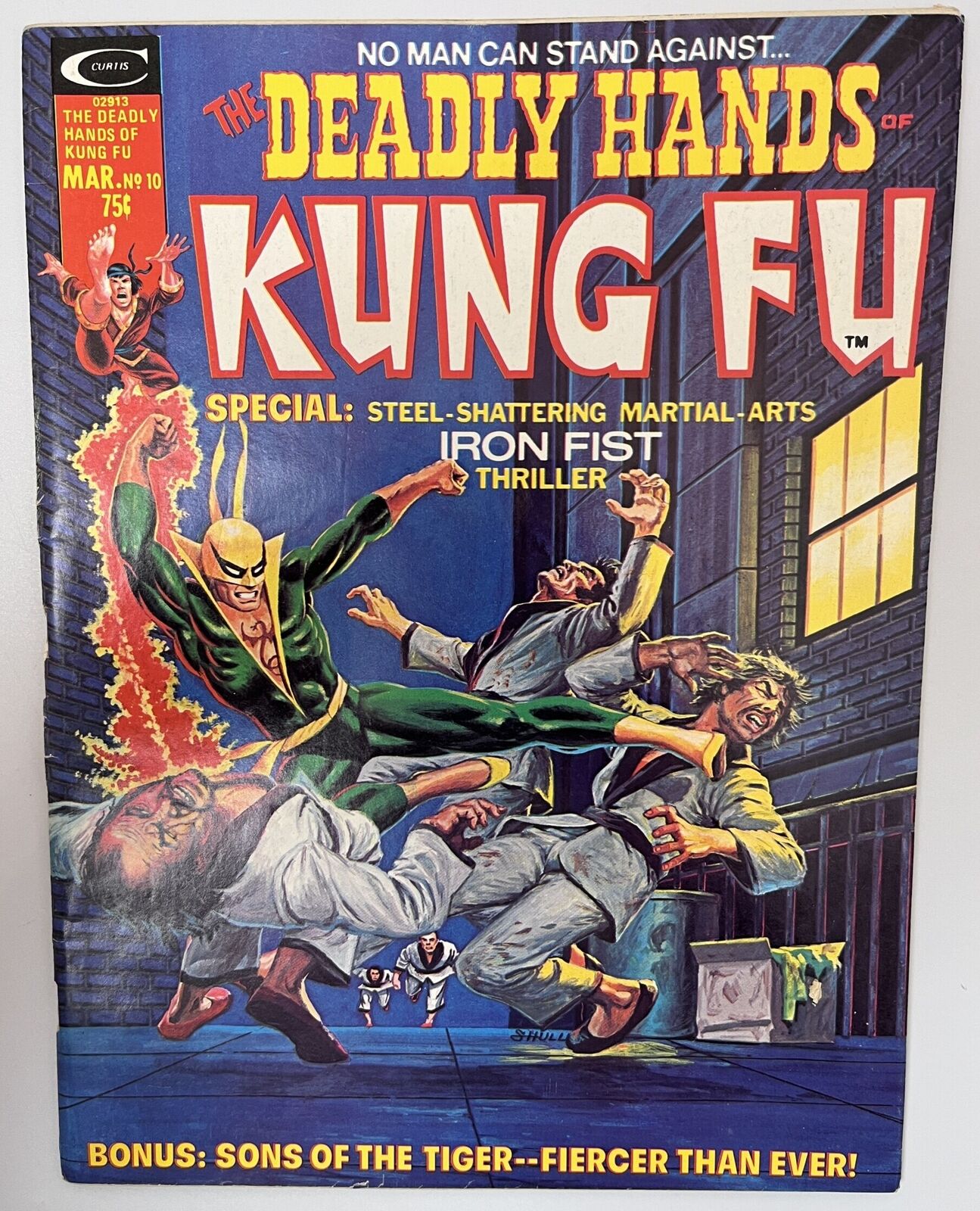 Deadly Hands of Kung Fu #10 (1975) 1st app. Steel Serpent
