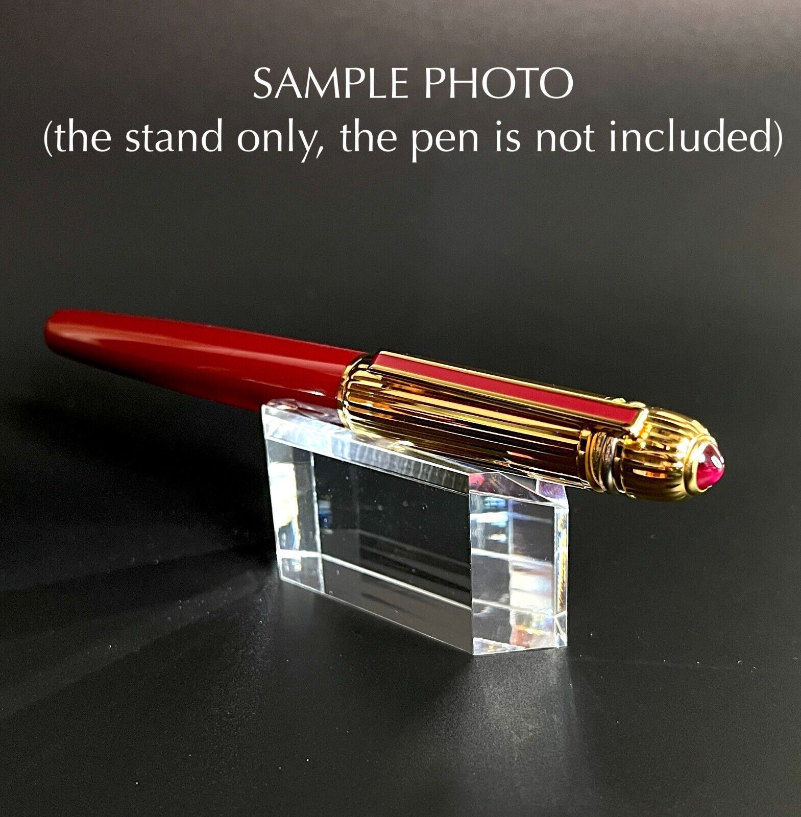 Pen Stand Art Shaped Clear Acrylic Pen Holder For Display Made in Japan