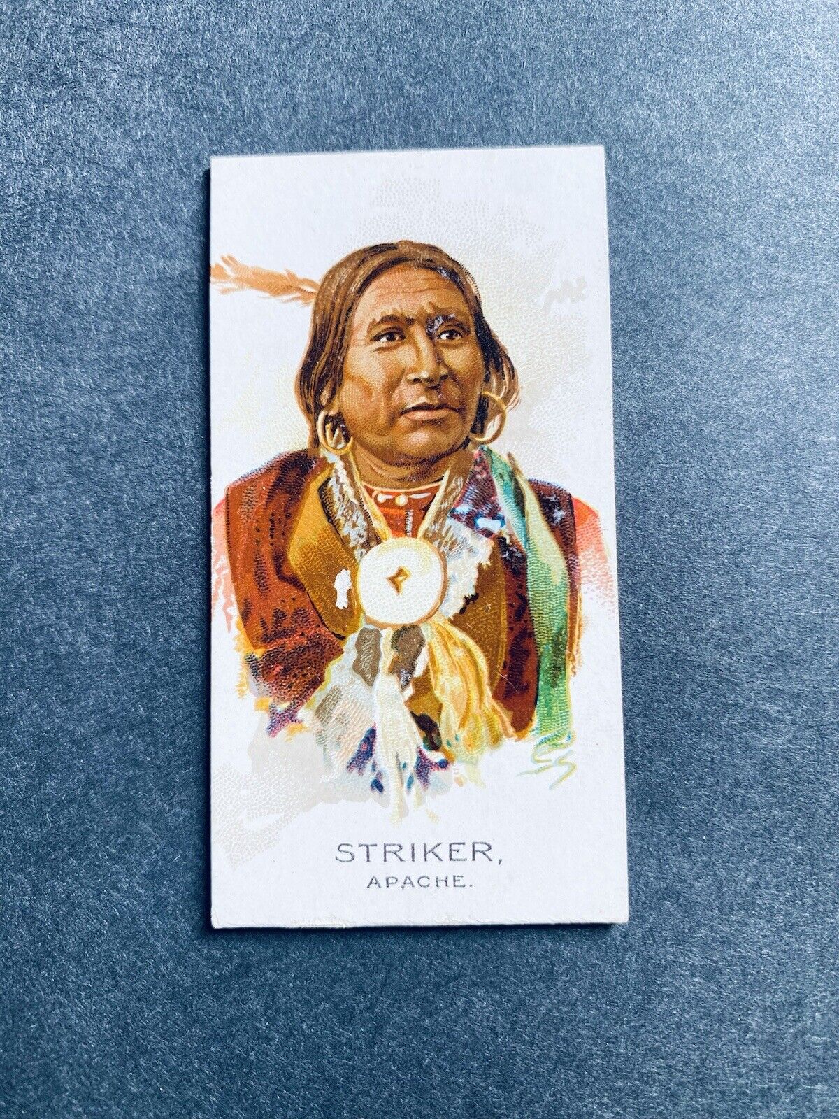 1888 N2 Allen & Ginter American Indian Chiefs Striker Apache