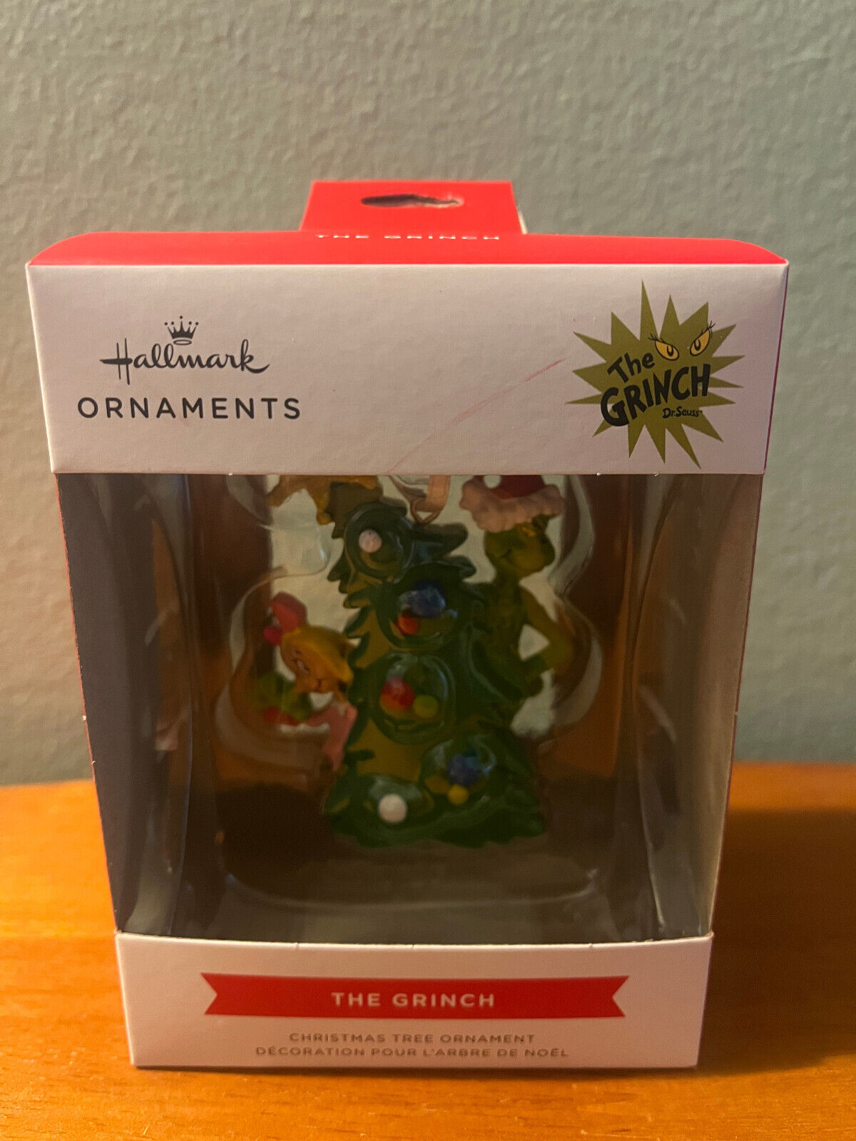 Hallmark Ornament - THE GRINCH with Cindy Lou Christmas Tree Ornament  BRAND NEW