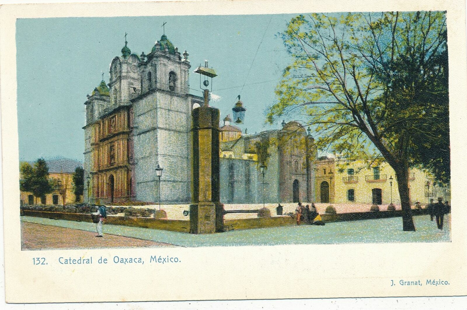 OAXACA - Catedral De Oaxaca - Mexico - udb (pre 1908)