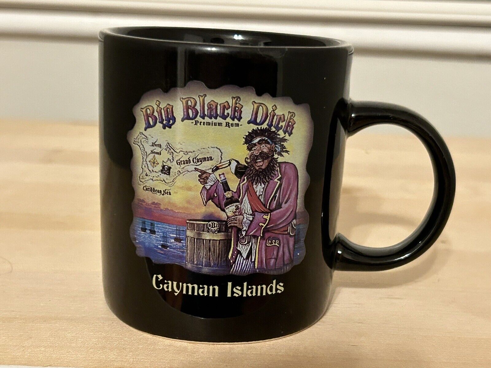 Big Black Dick Rum Cayman Islands Coffee Mug