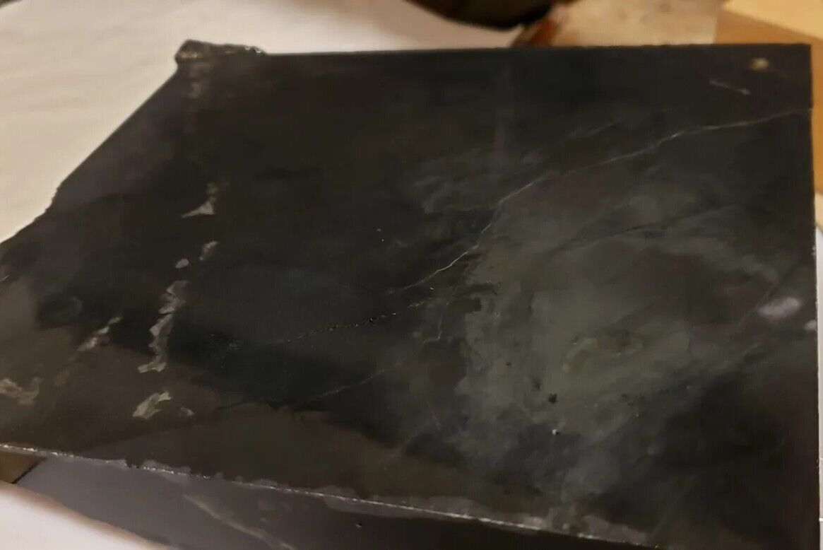 Wyoming Black Jade - Rough - Rare Nephrite - High Quality XXL (3+ pounds)