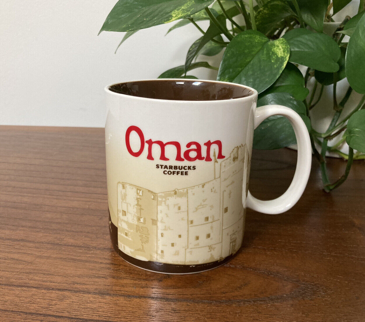 OMAN STARBUCKS Coffee 2013 CITY ICON  SERIES MUG  CUP 16oz Collectible VERY RARE