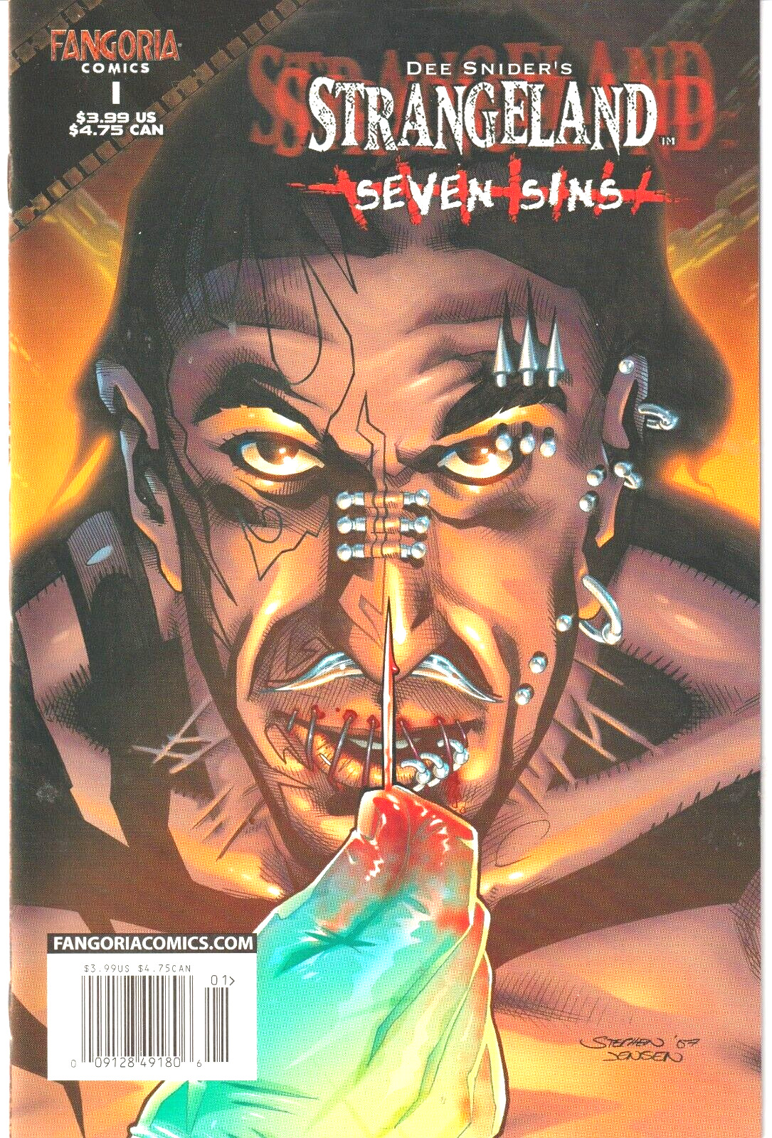 Dee Snider's Strangeland Seven Sins #1