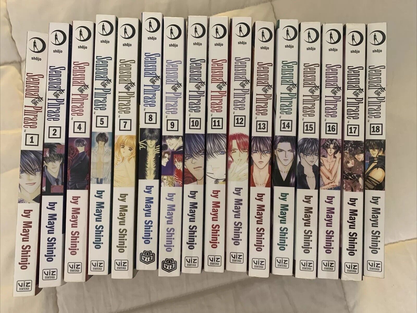 Sensual Phrase Manga by Mayu Shinjo Volumes 1-18 Missing #3 & 6