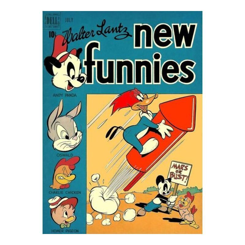 New Funnies #149 in Very Good minus condition. Dell comics [k|